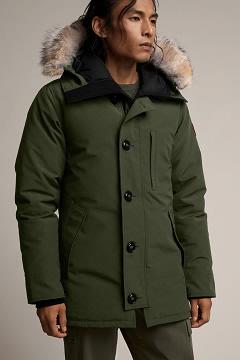 Chamarras Canada Goose Hombre México - Chateau Abrigos Verdes YI4279085